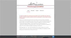 Desktop Screenshot of finanzierung-immobilien.net