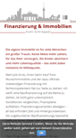 Mobile Screenshot of finanzierung-immobilien.net